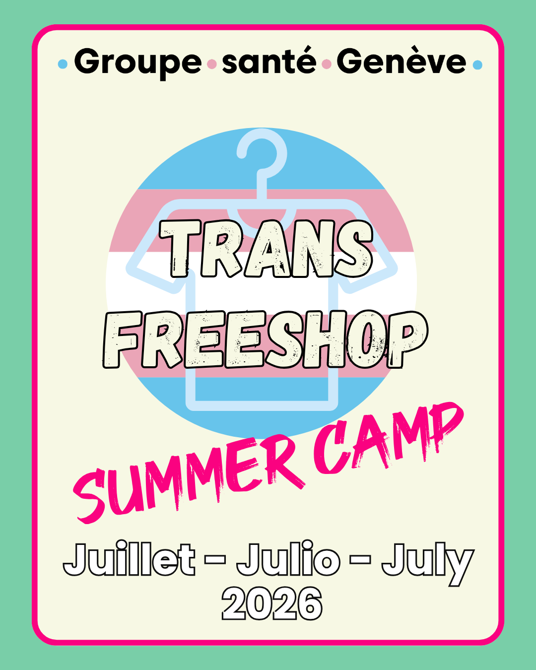 Trans Freeshop – Summer camp