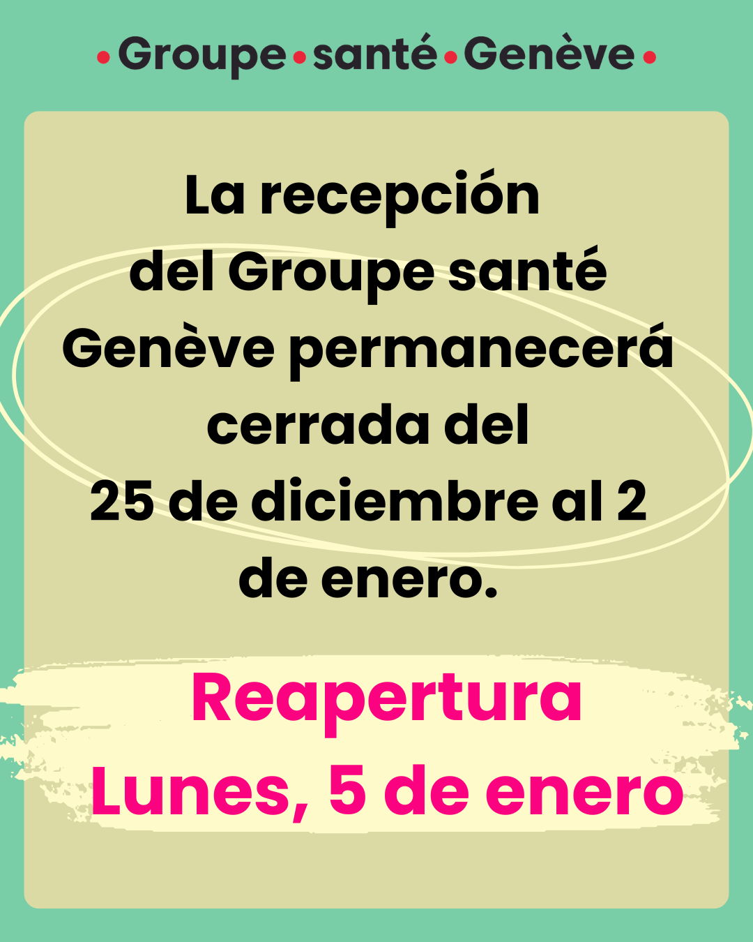 Cierre de fin de año