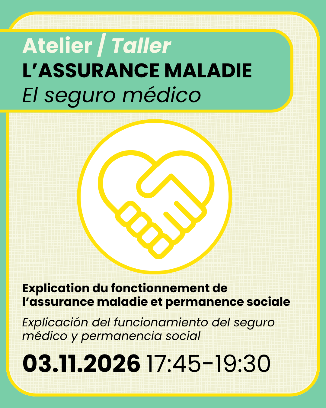 Atelier : L&rsquo;assurance maladie