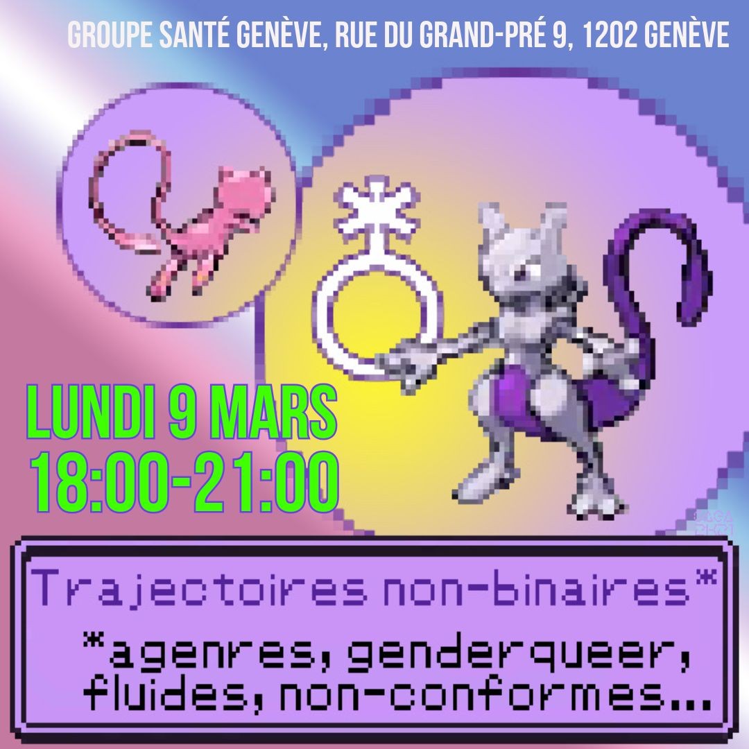 Trajectoires non-binaires